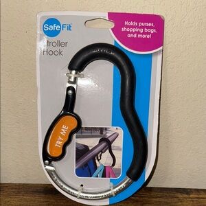 Black Stroller Hook